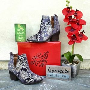 Fabulous Detailed Naughty Monkey Booties